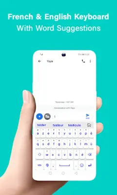French Keyboard Accent android App screenshot 2